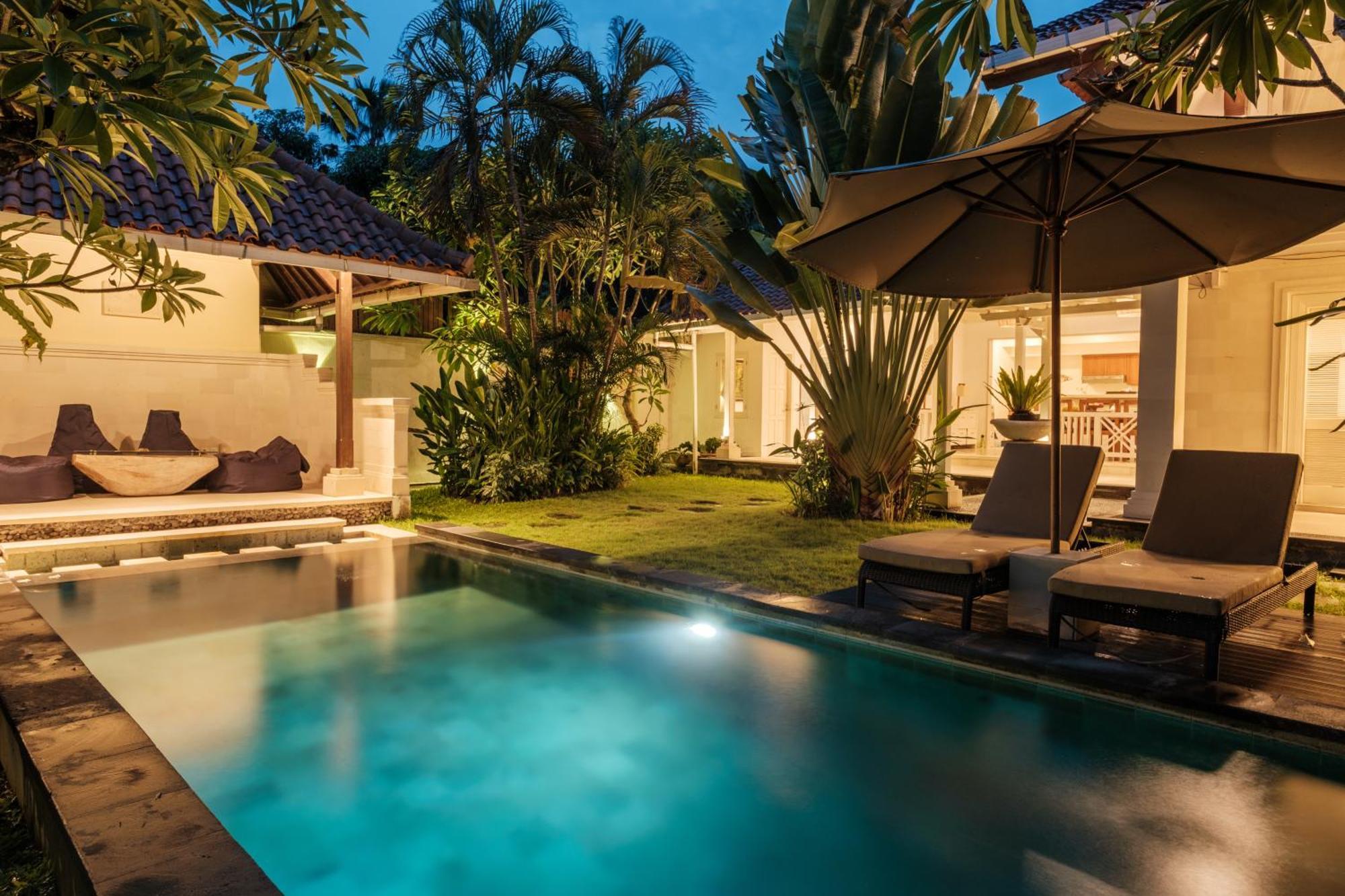 Uma Lima Villa Batu Belig - Close To The Beach 坎古 外观 照片