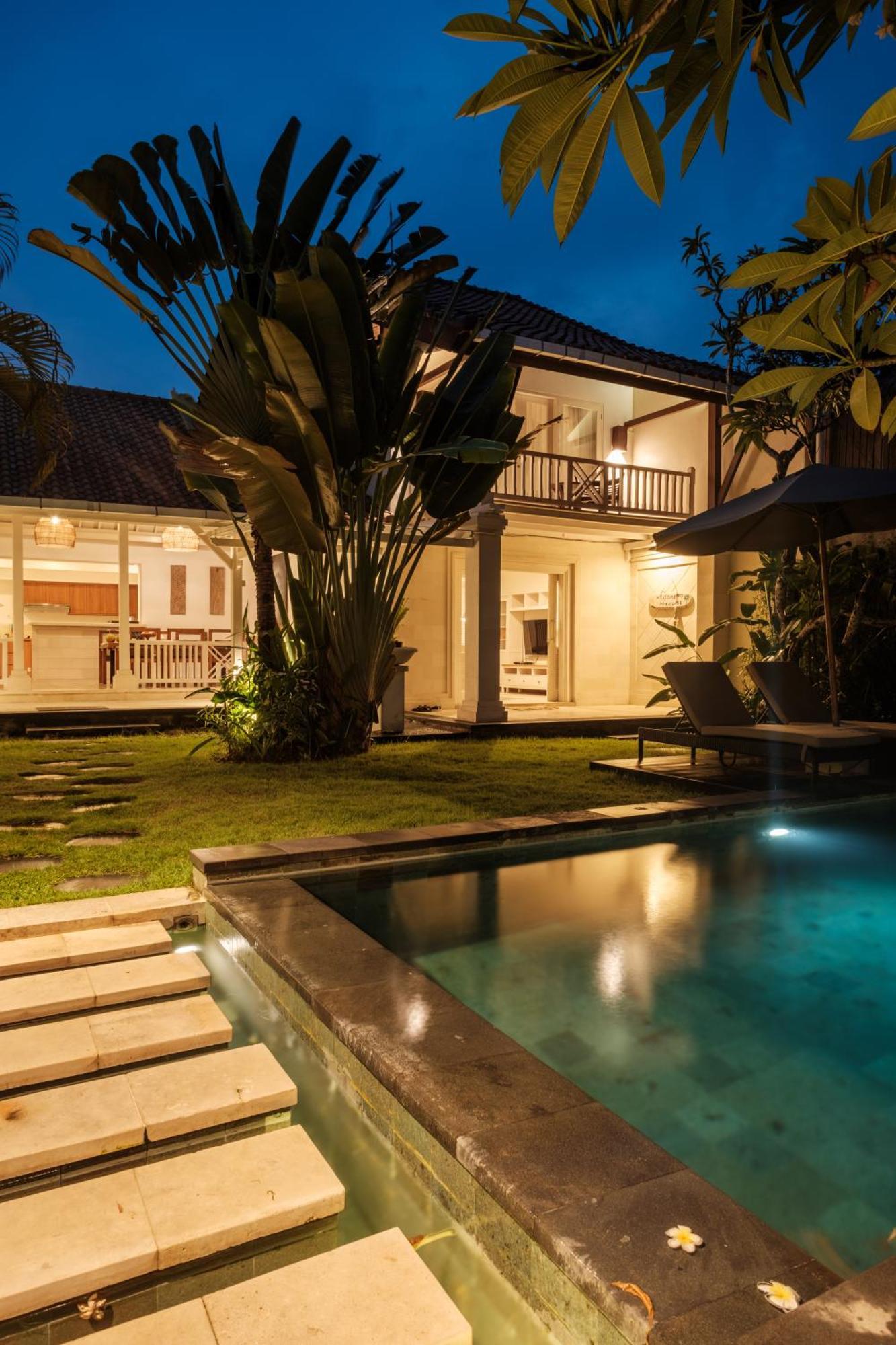 Uma Lima Villa Batu Belig - Close To The Beach 坎古 外观 照片