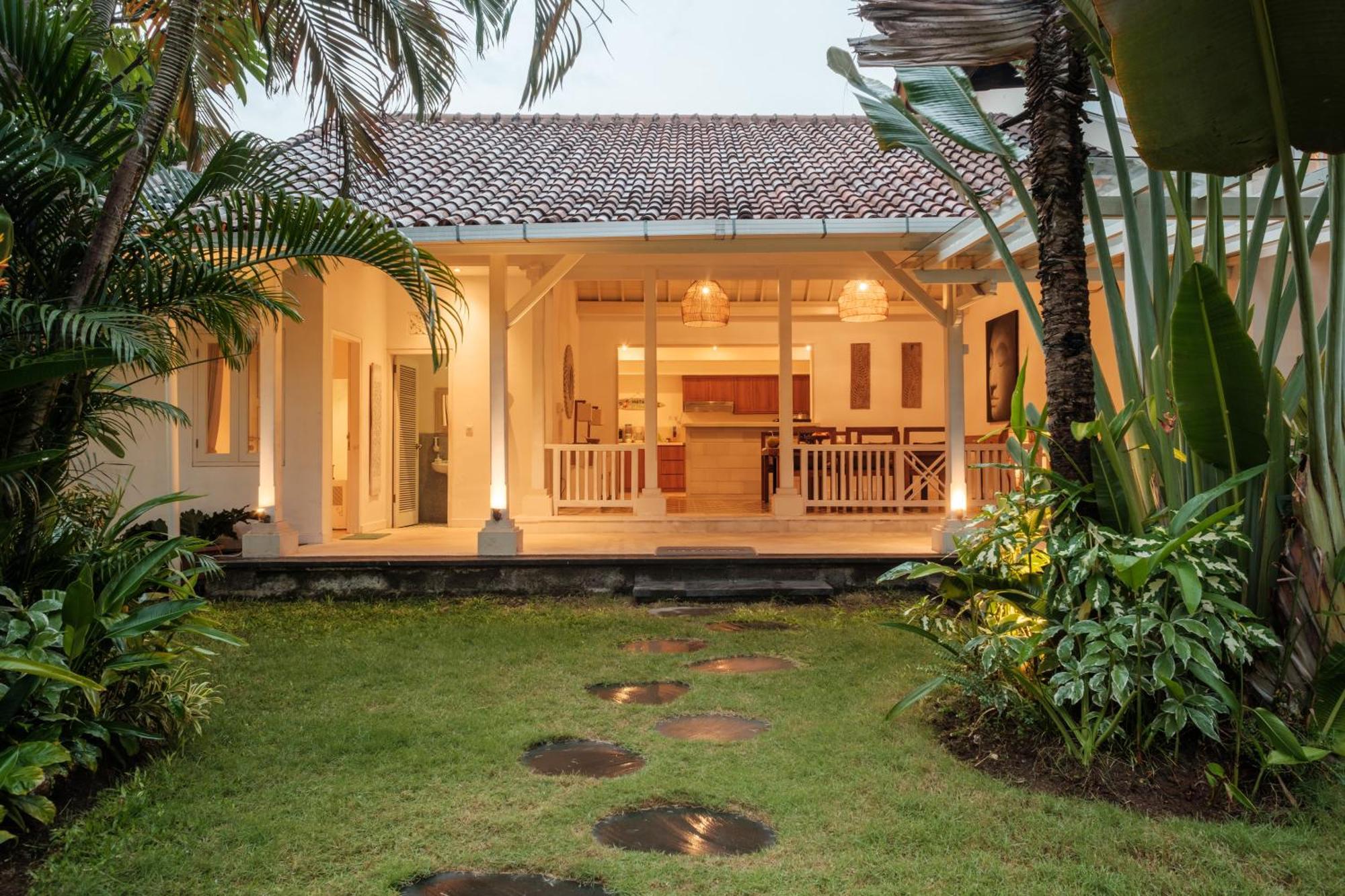 Uma Lima Villa Batu Belig - Close To The Beach 坎古 外观 照片